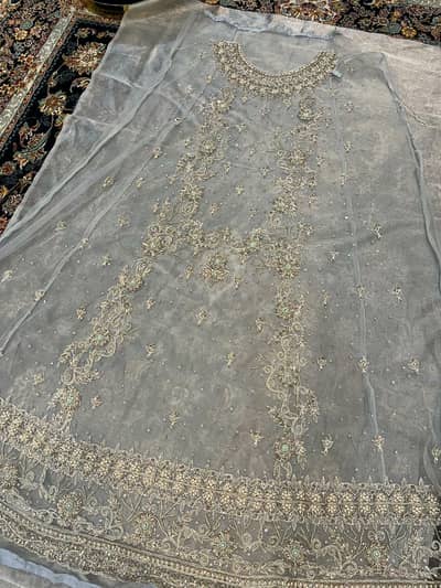 New Aqua Blue Bridal Frock