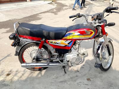 Honda Cd 70 2025 10by9.5condition 100% origina all documents clear l