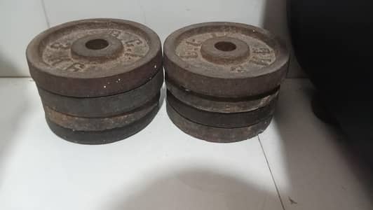 3 kg pure iron , total 8 plates