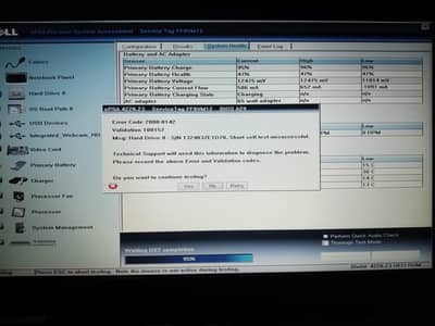 Dell latitude E7240 - SSD Failed - Not Booting