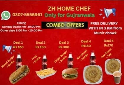 ZH HOME CHEF – Fresh & Tasty Combo Deals | Free Delivery