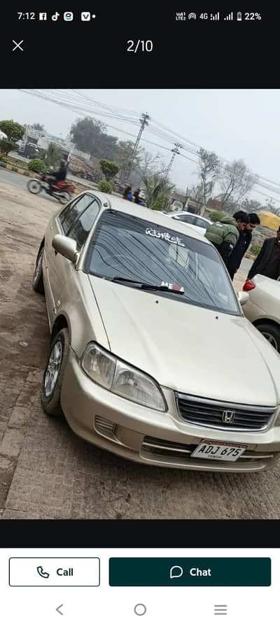 Honda City with LPG Gas for sale