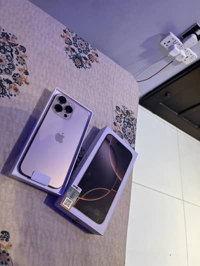 Iphone 16 pro max 256 dual sim pta appeoved