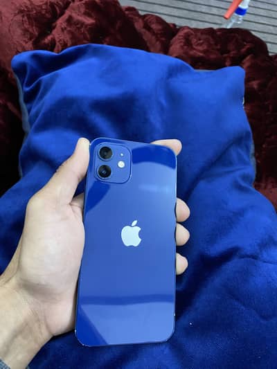 Iphone 12 jv in blue colour total original condition