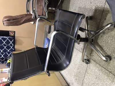 Office Chairs - steel with high class refine.