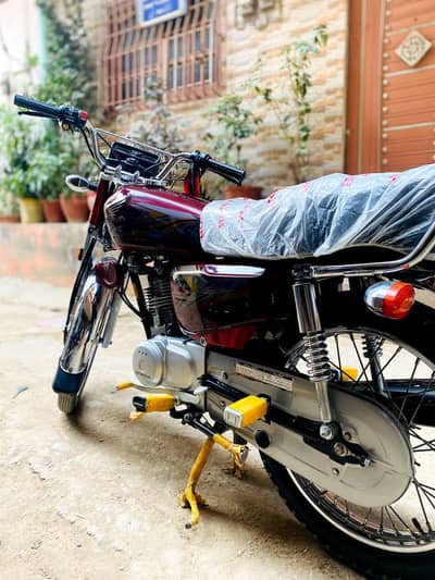 CG 125 MODEL: 2025 MONTH: 7-4-2025 NEW CONDITION