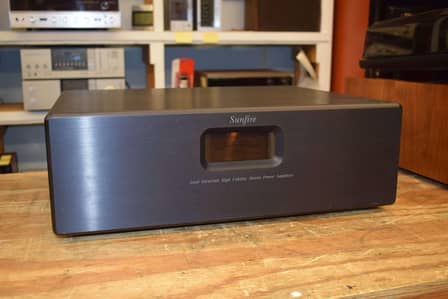 Sunfire American audio file power amplifier