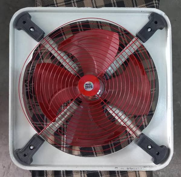 AL-REHAN 12" Metal Exhaust Fan – 100% Pure Copper Winding, 1-Year Warranty