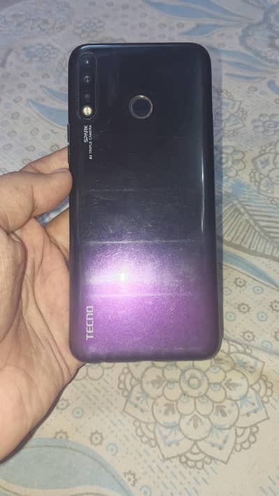 Tecno Spark 4 With Box  ( Good Condition)