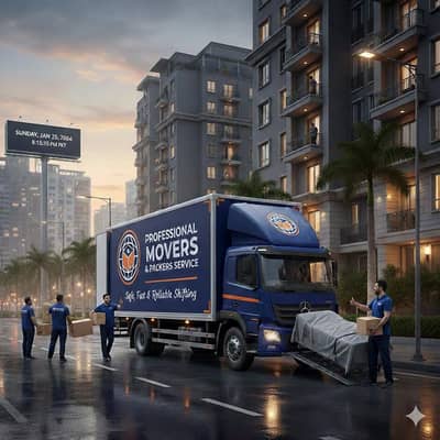 Professional Movers & Packers Service – Safe, Fast & Reliable Shifting