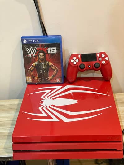 Ps4 pro Spiderman limited edition 1tb for sale