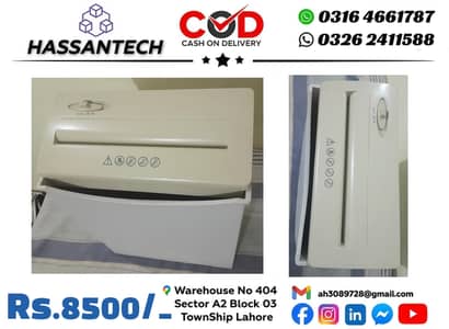 “High-Performance Paper Shredder | Perfect for Home & Office ”