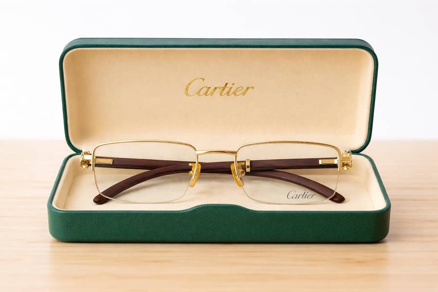 Original Cartier - Half Glasses - Branded Used And Excellent Condition 0