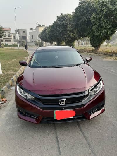 Honda civic 2018 model red meter