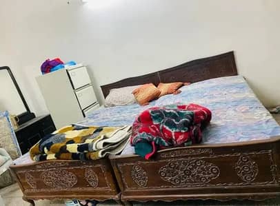 Wooden chinioti beds - 0,3,0,1,7,1,0,4,4,0,0