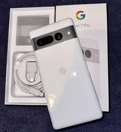Google Pixel 7 Pro Complete Box Urgent Sale Connect Wtp No
