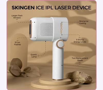 SkinGen Ice Cool IPL Laser Device