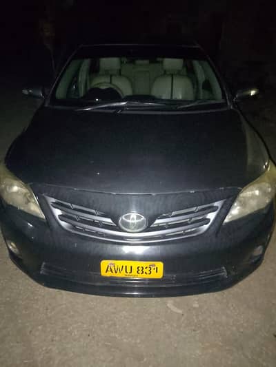 Corolla gli 2012 Grey color