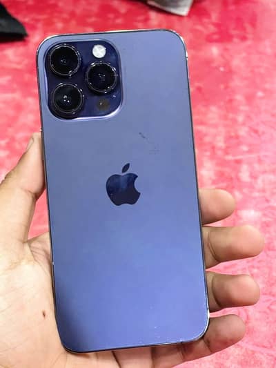 Iphone 14 pro max available for sale with box & charger 128 GB Non Pta