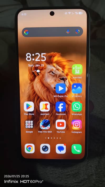 Infinix hot 60 pro ( 4 WEEKS USED)