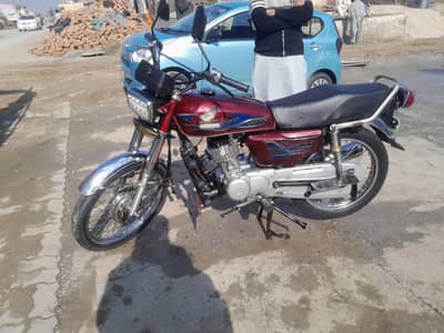 I am selling Honda 125 2012 model Punjab number