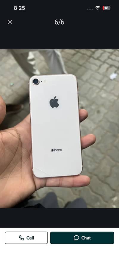 IPHONE 8 PTA APPROVE 64 GB (exchange with non/jv/bypass iphones)
