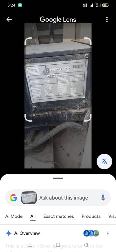 Generator with 30kv  in quetta