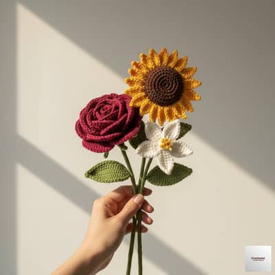 Handmade Crochet Flowers