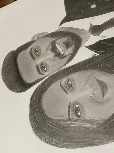 Sketch | Handcrafted Painting | Pencil Art | Painting