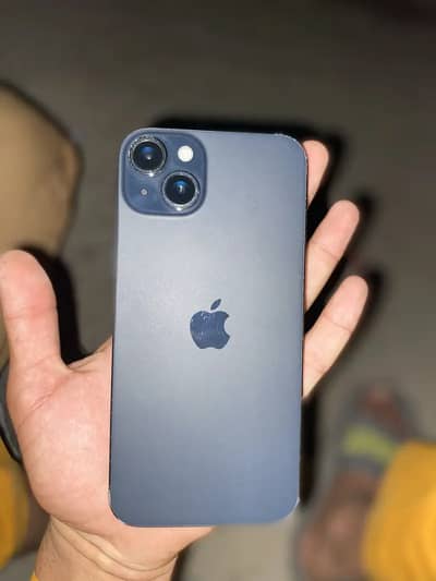 I phone 15plus jv used non water approved 128 gb