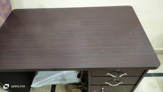 Brand New Office Table Brown Colour