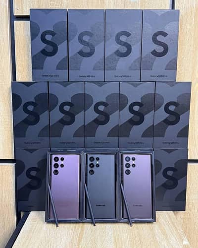 Samsung S22 Ultra 5G 12/512 Boxpack Dual sim Official PTA Sto k