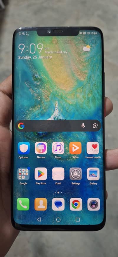 Urgent Sale Huawei mate 20 pro back glass changed 10 by 10 condition.