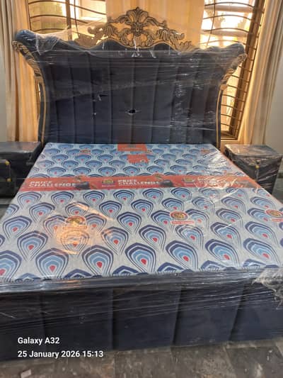 Double Bed with Mattress