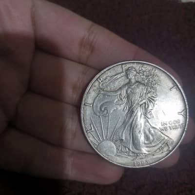 American Eagle Silver bullion coin