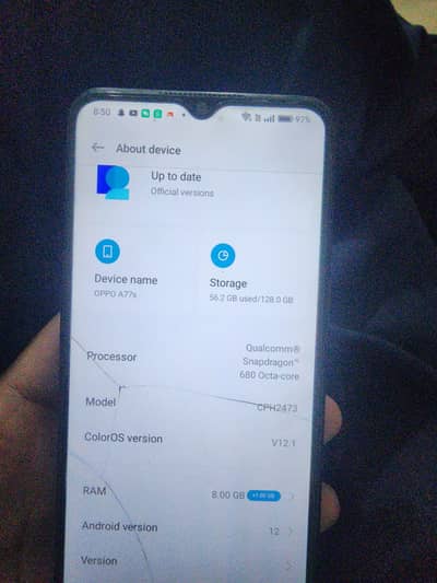 oppo a77s