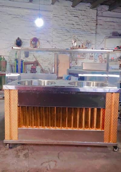 Bakery Counter for sale ice cream Display Chiller / Meat Chiller