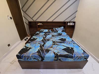 King Size Sheesham Wood Bedroom Set