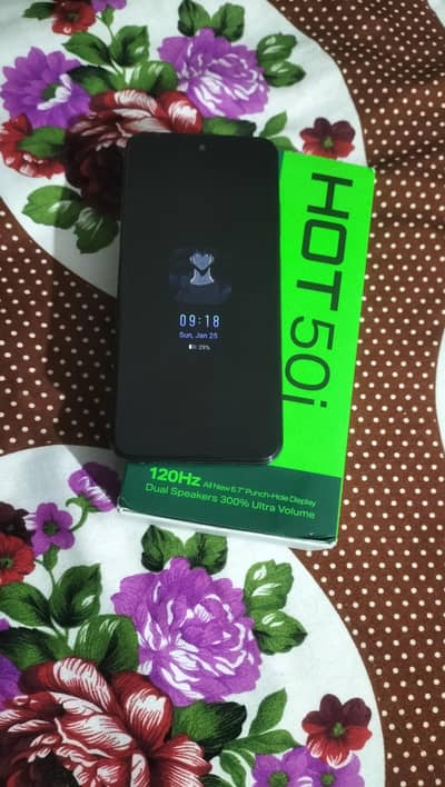 Infinix hot 50i lush condition