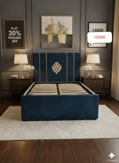 Single bed / New Single bed/ Poshish Single bed / Wooden Single Bed