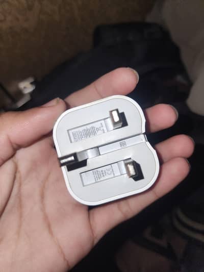 IPHONE ORIGINAL CHARGER WITH BOTH CABLES