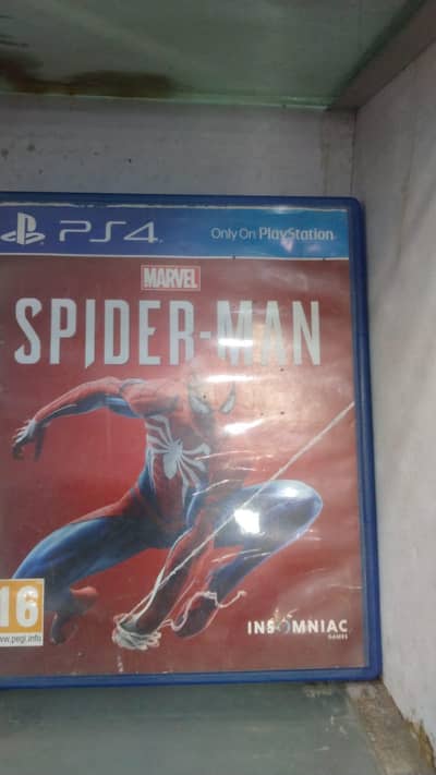 spiderman PS4 cd