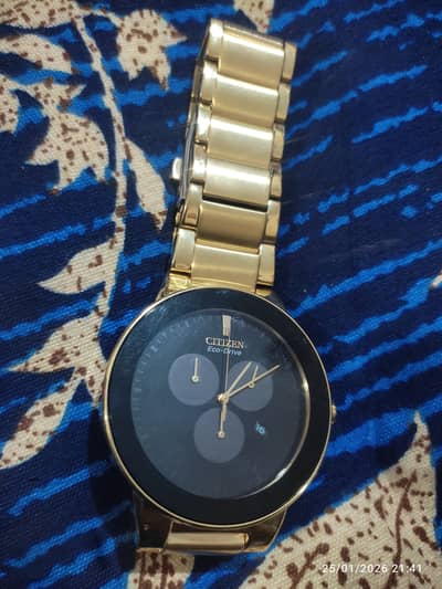 Original citizen watch with box n warranty card