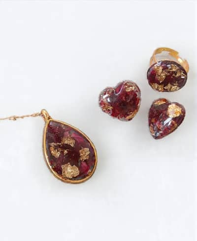 Resin jewelry set , costumize order