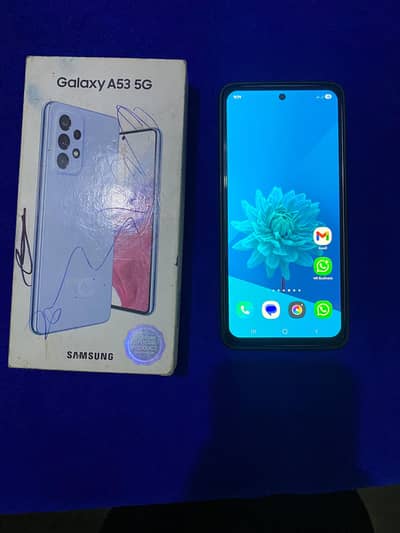 Samsung A53 5G model 8/128.  / 0321 5554467