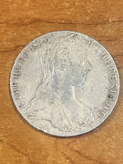 Maria theressa Original silver (chandi) coin for collectors