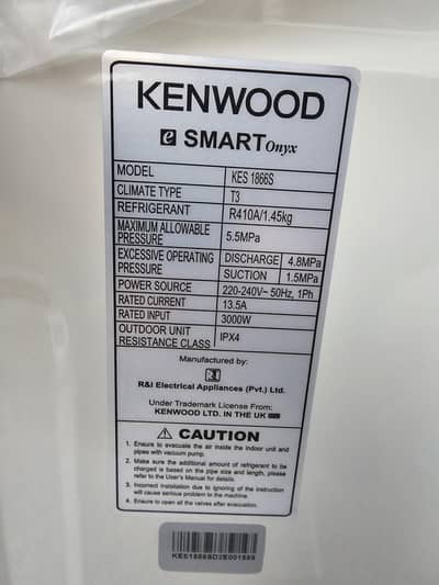 Kenwood inverter ac