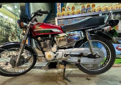 honda 125 self start with remort sulf