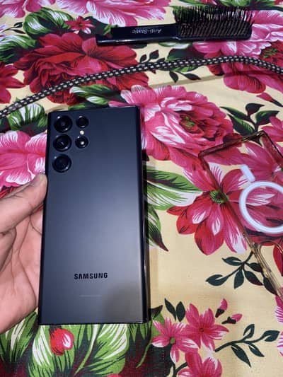 S22 ultra samsung black clr pta approved