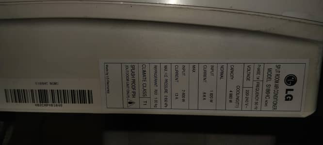 Lg 1.5 ton r22 original condition